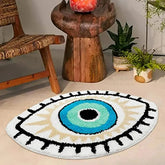 Evil Eye Microfiber Rug | Yedwo Home